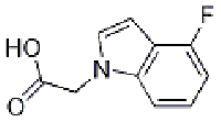MC93057 (4-Fluoro-indol-1-yl)-acetic acid 1313712-35-4 2-(4-FLUORO-1H-INDOL-1-YL)ACETIC ACID
