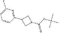 MC93390 tert-butyl 3-(6-fluoropyridin-2-yl)azetidine-1-carboxylate 1356109-81-3 3-(6-氟吡啶-2-基)氮杂环丁烷-1-甲酸叔丁酯