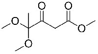 MC67083 Methyl 4,4-Dimethoxy-3-Oxopentanoate 62759-83-5 4,4-二甲氧基-3-羰基戊酸甲酯