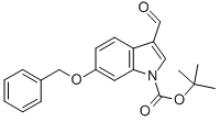 MC74587 6-BENZYLOXY-3-FORMYLINDOLE-1-CARBOXYLIC ACID TERT-BUTYL ESTER 630110-71-3 6-苄氧基-3-甲酰基吲哚-1-羧酸叔丁酯