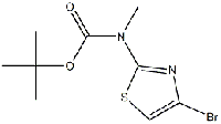 MC90035 (4-BroMo-thiazol-2-yl)-Methyl-carbaMic acid tert-butyl ester 1000576-79-3 (4-溴噻唑-2-基)甲基氨基甲酸叔丁酯