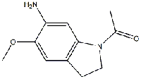 MC97163 1-(6-AMino-5-Methoxyindolin-1-yl)ethanone 23772-41-0 1-(6-氨基-5-甲氧基吲哚啉-1-基)乙酮