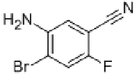 MC78111 BENZONITRILE, 5-AMINO-4-BROMO-2-FLUORO 893615-28-6 5-氨基-4-溴-2-氟苯腈
