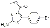 MC90851 2-AMINO-5-(4-BROMO-PHENYL)-THIAZOLE-4-CARBOXYLIC ACID METHYL ESTER 1072944-52-5 METHYL 2-AMINO-5-(4-BROMOPHENYL)THIAZOLE-4-CARBOXYLATE