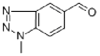 MC72736 1-METHYL-1H-1,2,3-BENZOTRIAZOLE-5-CARBALDEHYDE 499770-67-1 1-甲基-1,2,3-苯并三唑-5-甲醛