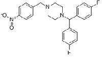 MC78543 1-[BIS(4-FLUOROPHENYL)METHYL]-4-(4-NITROBENZYL)PIPERAZINE 914349-64-7 1-[双(4-氟苯基)甲基]-4-(4-硝基苄基)哌嗪