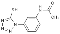 MC93738 1-(3-Acetylaminophenyl)-5-Mercaptotetrazole 14070-48-5 1-(3-乙酰胺基)苯基-5-巯基四氮唑