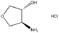 MC96693 TRANS-4-AMINOTETRAHYDROFURAN-3-OL HYDROCHLORIDE 215940-96-8 TRANS-4-AMINOTETRAHYDROFURAN-3-OL HYDROCHLORIDE