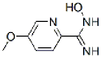 MC98531 2-Pyridinecarboximidamide,N-hydroxy-5-methoxy-(9CI) 327056-65-5 N-羟基-5-甲氧基-2-吡啶羧酰胺