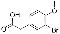 MC68043 3-Bromo-4-Methoxyphenylacetic Acid 774-81-2 3-溴-4-甲氧基苯乙酸
