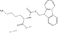 MC76978 (S)-Methyl 2-((((9H-fluoren-9-yl)Methoxy)carbonyl)aMino)-6-aMinohexanoate hydrochloride 847658-45-1 (S)-2-((((9H-芴-9-基)甲氧基)羰基)氨基)-6-氨基己酸甲酯盐酸盐