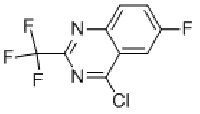 MC79283 QUINAZOLINE, 4-CHLORO-6-FLUORO-2-(TRIFLUOROMETHYL)- 959238-11-0 4-氯-6-氟-2-(三氟甲基)喹唑啉