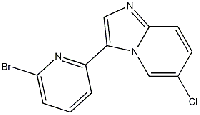 MC90594 3-(6-BROMOPYRIDIN-2-YL)-6-CHLOROIMIDAZO[1,2-A]PYRIDINE 1044733-65-4 3-(6-溴吡啶-2-基)-6-氯咪唑并[1,2-a]吡啶