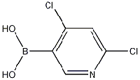 MC90832 b-(4,6-dichloro-3-pyridinyl)boronicacid 1070893-11-6 (4,6-二氯吡啶-3-基)硼酸