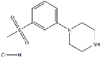MC37347  1-(3-(Methylsulfonyl)phenyl)piperazine hydrochloride  [1352305-13-5]