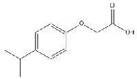MC43345  4-异丙基苯氧乙酸  [1643-16-9]