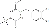 MC99349 (S)-Methyl 2-((tert-butoxycarbonyl)aMino)-3-(3,4-dihydroxyphenyl)propanoate 37169-36-1 (S)-Methyl 2-((tert-butoxycarbonyl)aMino)-3-(3,4-dihydroxyphenyl)propanoate