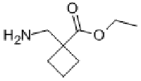MC78412 Cyclobutanecarboxylic acid, 1-(aminomethyl)-, ethyl ester 911060-83-8 1-(氨基甲基)环丁烷甲酸乙酯