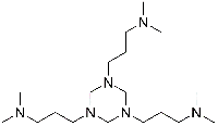 MC62221 1,3,5-Tris[3-(Dimethylamino)Propyl]Hexahydro-1,3,5-Triazine 15875-13-5 1,3,5-三(二甲基胺丙基)-1,3,5-六氢化三嗪