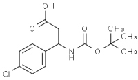 MC97925 3-(Boc-Amino)-3-(4-Chlorophenyl)Propionic Acid 284493-65-8 3-(Boc-氨基)-3-(4-氯苯基)丙酸