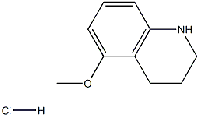 MC90877 5-Methoxy-1,2,3,4-tetrahydroquinoline hydrochloride 1073968-65-6 5-甲氧基-1,2,3,4-四氢喹啉盐酸盐