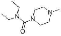 MC78381 N,N-DIETHYL-4-METHYL-1-PIPERAZINECARBOXAMIDE 90-89-1 1-二乙胺基甲酰基-4-甲基哌嗪