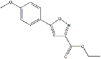 MC78718 Ethyl 5-(4-methoxyphenyl)isoxazole-3-carboxylate 925006-96-8 5-(4-甲氧基苯基)异噁唑-3-羧酸乙酯