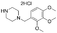 MC61054 Trimetazidine dihydrochloride 13171-25-0 1-(2,3,4--三甲氧苯甲基)哌嗪二盐酸盐