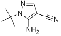 MC94533 5-AMINO-1-(T-BUTYL)PYRAZOLE-4-CARBONITRILE 158001-28-6 5-氨基-4-氰基-1-叔丁基吡唑