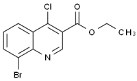 MC96451 Ethyl 8-bromo-4-chloroquinoline-3-carboxylate 206258-97-1 乙基 8-溴-4-氯喹啉-3-羧酸酯