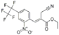 MC87323 (E)-ethyl 2-(cyanoMethyl)-3-(2-nitro-4-(perfluoroethyl)phenyl)acrylate 926927-44-8 (E)-ethyl 2-(cyanoMethyl)-3-(2-nitro-4-(perfluoroethyl)phenyl)acrylate