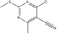 MC92058 4-Chloro-6-Methyl-2-(Methylthio)pyriMidine-5-carbonitrile 1208170-17-5 4-氯-6-甲基-2-甲硫基-5-氰基嘧啶