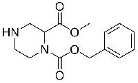 MC60947 1-Benzyl 2-methyl piperazine-1,2-dicarboxylate 126937-43-7 1-N-苄氧羰基哌嗪-2-甲酸甲酯