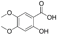 MC66541 2-Hydroxy-4,5-Dimethoxy Benzoic Acid 5722-93-0 2-羟基-4,5-二甲氧基苯甲酸