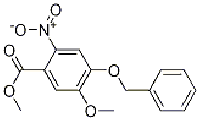 MC74281 Methyl 4-(benzyloxy)-5-methoxy-2-nitrobenzoate 61032-41-5 4-苄氧基-5-甲氧基-2-硝基苯甲酸甲酯