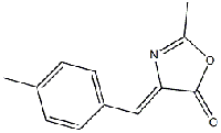 MC78869 (Z)-2-Methyl-4-(4-Methylbenzylidene)Oxazol-5(4H)-One 93634-54-9 (4Z)-2-甲基-4-[(4-甲基苯基)亚甲基]-5(4H)-恶唑酮