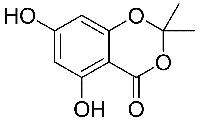 MC61283 5 7-Dihydroxy-2 2-Dimethyl-4H-1 3-Benzo& 137571-73-4 5,7-二羟基-2,2-二甲基-4H-1,3-苯并二氧杂环己-4-酮