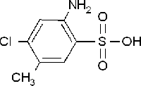 MC51533  2-氨基-4-氯-5-甲基苯磺酸  [88-51-7]
