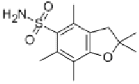 MC99442 2,2,4,6,7-PENTAMETHYLDIHYDROBENZOFURAN-5-SULFONAMIDE 378230-81-0 2,2,4,6,7-五甲基二氢苯并呋喃-5-磺酰胺