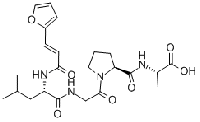 MC28032  N-[3-(2-Furyl)acryloyl]-Leu-Gly-Pro-Ala  [78832-65-2]