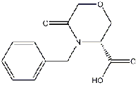 MC90824 (R)-4-Benzyl-5-oxo-3-morpholinecarboxylic Acid 106973-36-8 (R)-4-苄基-5-氧代-3-吗啉甲酸