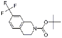MC92654 N-boc-7-trifluoromethyl-1,2,3,4-tetrahydro-isoquinoline 1257855-77-8 N-BOC-7-三氟甲基-1,2,3,4-四氢异喹啉