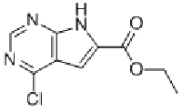 MC95828 1H-Pyrrolo[2,3-d]pyrimidine-6-carboxylic acid, 4-chloro-, ethyl ester 187725-00-4 4-氯-7H-吡咯并[2,3-D]嘧啶-6-甲酸乙酯