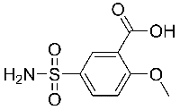MC63425 2-Methoxy-5-Sulfamoylbenzoic Acid 22117-85-7 5-氨磺酰基-2-甲氧基苯甲酸