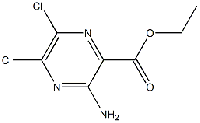 MC77423 Ethyl 3-aMino-5,6-dichloropyrazine-2-carboxylate 86882-92-0 3-氨基-5,6-二氯吡嗪-2-羧酸乙酯