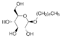 MC50755  庚基-β-D-吡喃葡萄糖苷  [78617-12-6]