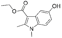 MC62102 Ethyl 1,2-Dimethyl-5-Hydroxyindole-3-Carboxylate 15574-49-9 1,2-二甲基-5-羟基-3-吲哚甲酸乙酯