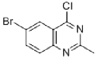MC98976 6-BROMO-4-CHLORO-2-METHYL-QUINAZOLINE 351426-04-5 6-溴-4-氯-2-甲基喹唑啉