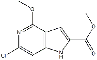 MC77496 methyl 6-chloro-4-methoxy-1H-pyrrolo[3,2-c]pyridine-2-carboxylate 871583-21-0 6-氯-4-甲氧基-1H-吡咯并[3,2-c]吡啶-2-羧酸甲酯