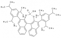 MC77576 (S)-TRIP, (11bS)-4-Hydroxy-2,6-bis[2,4,6-tris(1-methylethyl)phenyl]dinaphtho[2,1-d:1μ,2μ-f]-1,3,2-dioxaphosphepin 4-oxide, (S)-3,3μ-Bis(2,4,6-triisopropylphenyl)-1,1μ-bi-2-naphthol cyclic monophosphat 874948-63-7 (S)-TRIP, (11bS)-4-Hydroxy-2,6-bis
